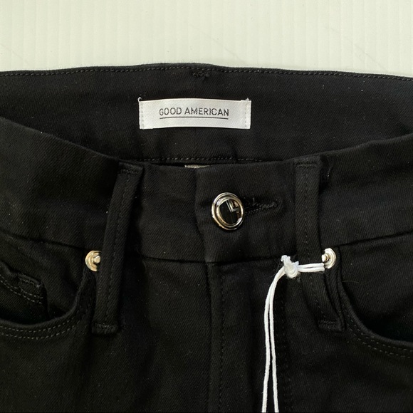 Good American Good Legs Black Jeans 2/26 Skinny - Picture 6 of 11